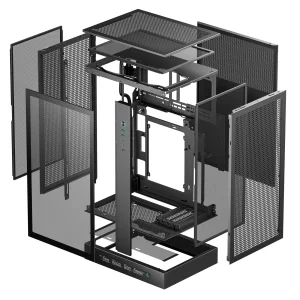 Корпус DeepCool CH270 Digital Black (R-CH270-BKNDM0-G-1) без БЖ UA