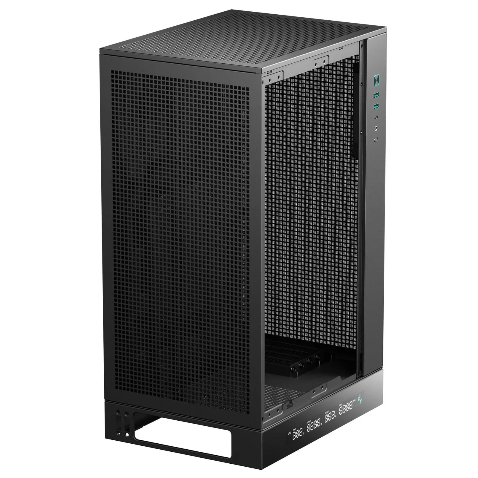 Корпус DeepCool CH270 Digital Black (R-CH270-BKNDM0-G-1) без БП UA