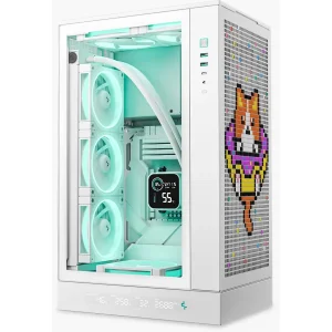 Корпус DeepCool CH270 Digital White (R-CH270-WHNDM0-G-1) без БЖ UA