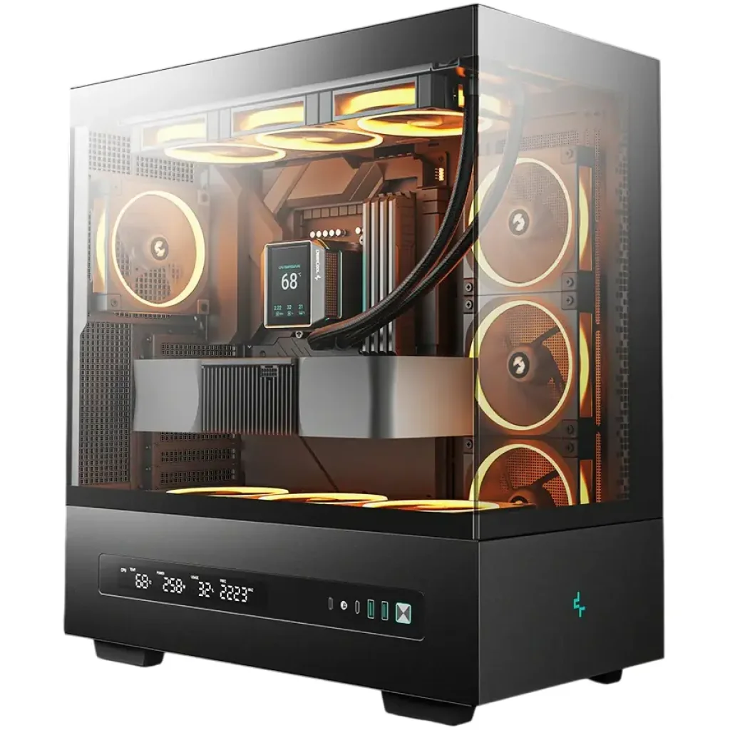 Корпус DeepCool CH690 Digital Black (R-CH690-BKNNA0D-G-1) без БЖ UA
