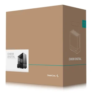 Корпус DeepCool CH690 Digital Black (R-CH690-BKNNA0D-G-1) без БЖ UA