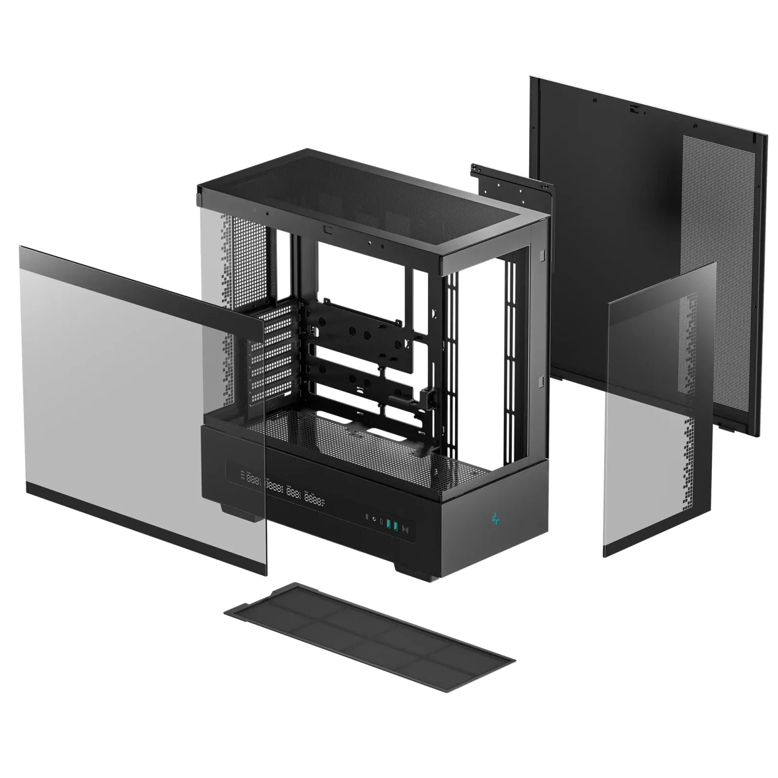 Корпус DeepCool CH690 Digital Black (R-CH690-BKNNA0D-G-1) без БЖ UA