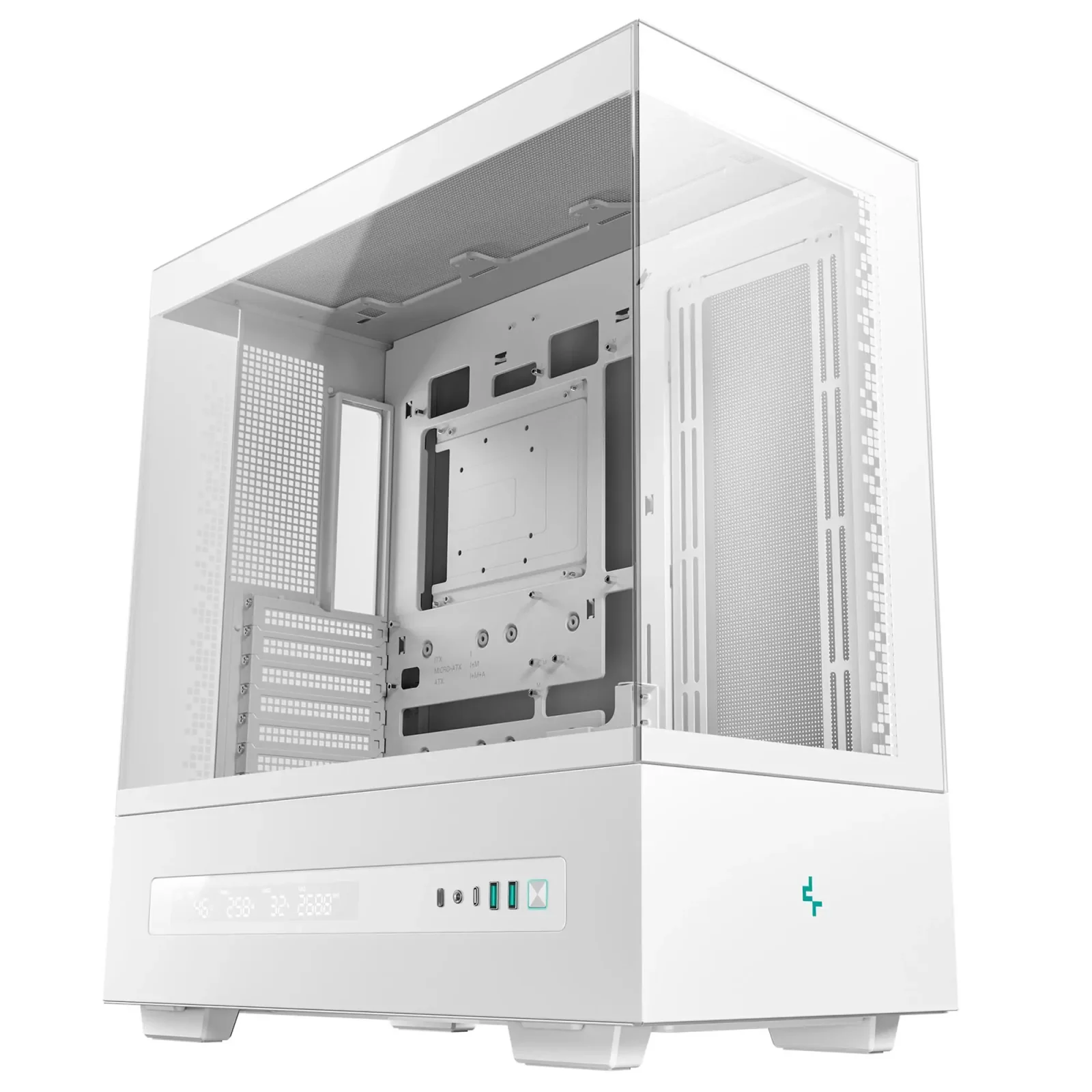 Корпус DeepCool CH690 Digital White (R-CH690-WHNNA0D-G-1) без БП UA