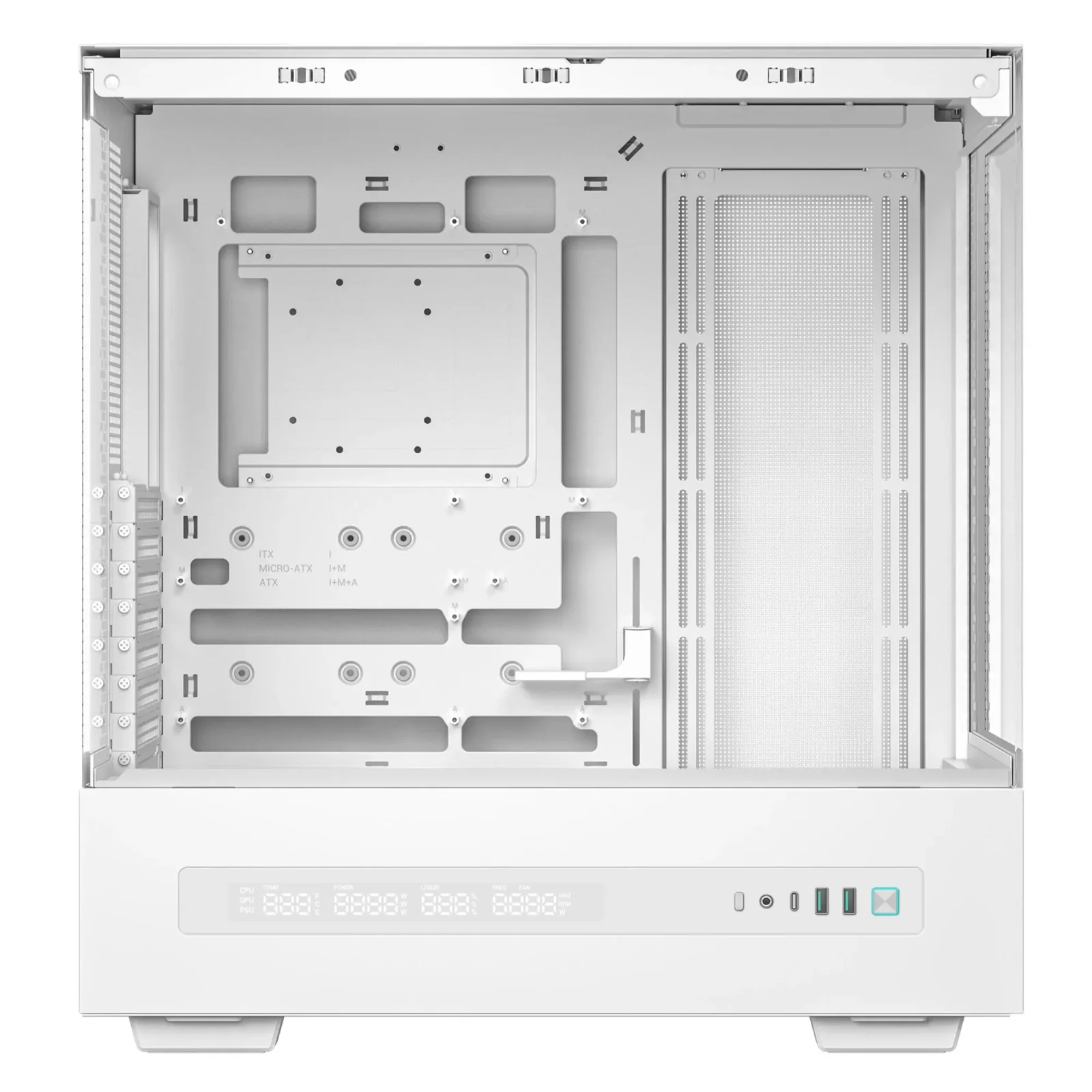 Корпус DeepCool CH690 Digital White (R-CH690-WHNNA0D-G-1) без БП UA