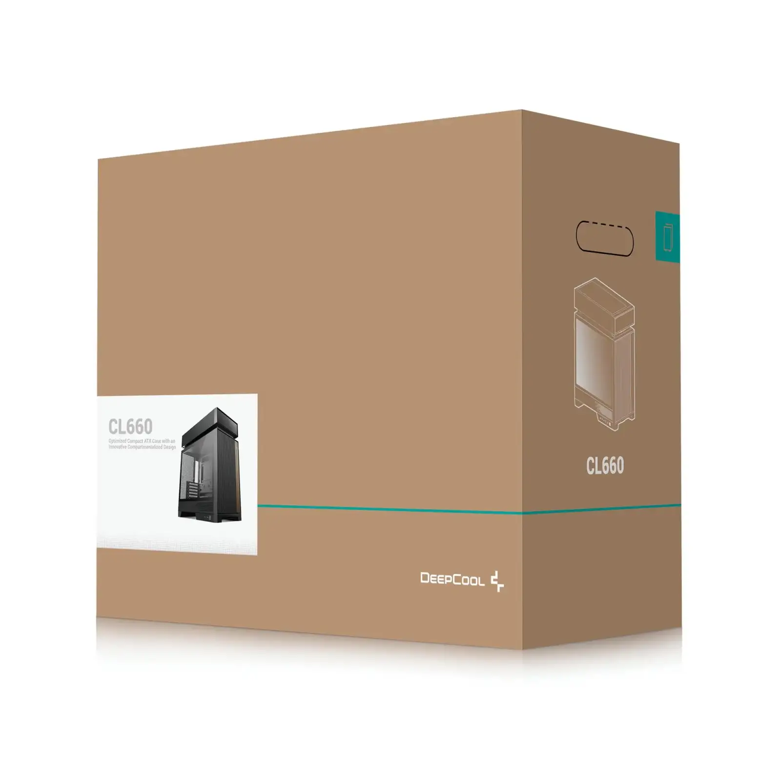 Корпус DeepCool CL660 Black (R-CL660-BKNNA0-G-1) UA