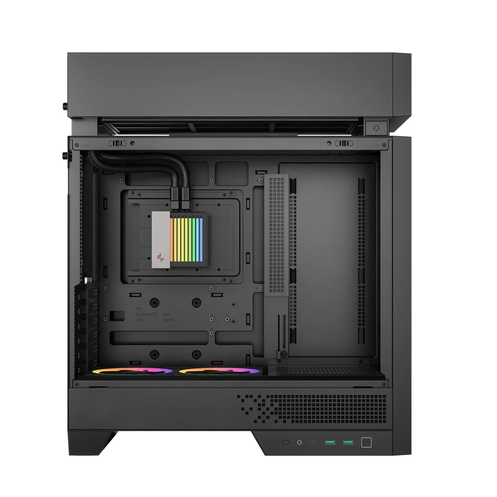 Корпус DeepCool CL6600 Black (R-CL6600-BKNNA0-G-1) UA