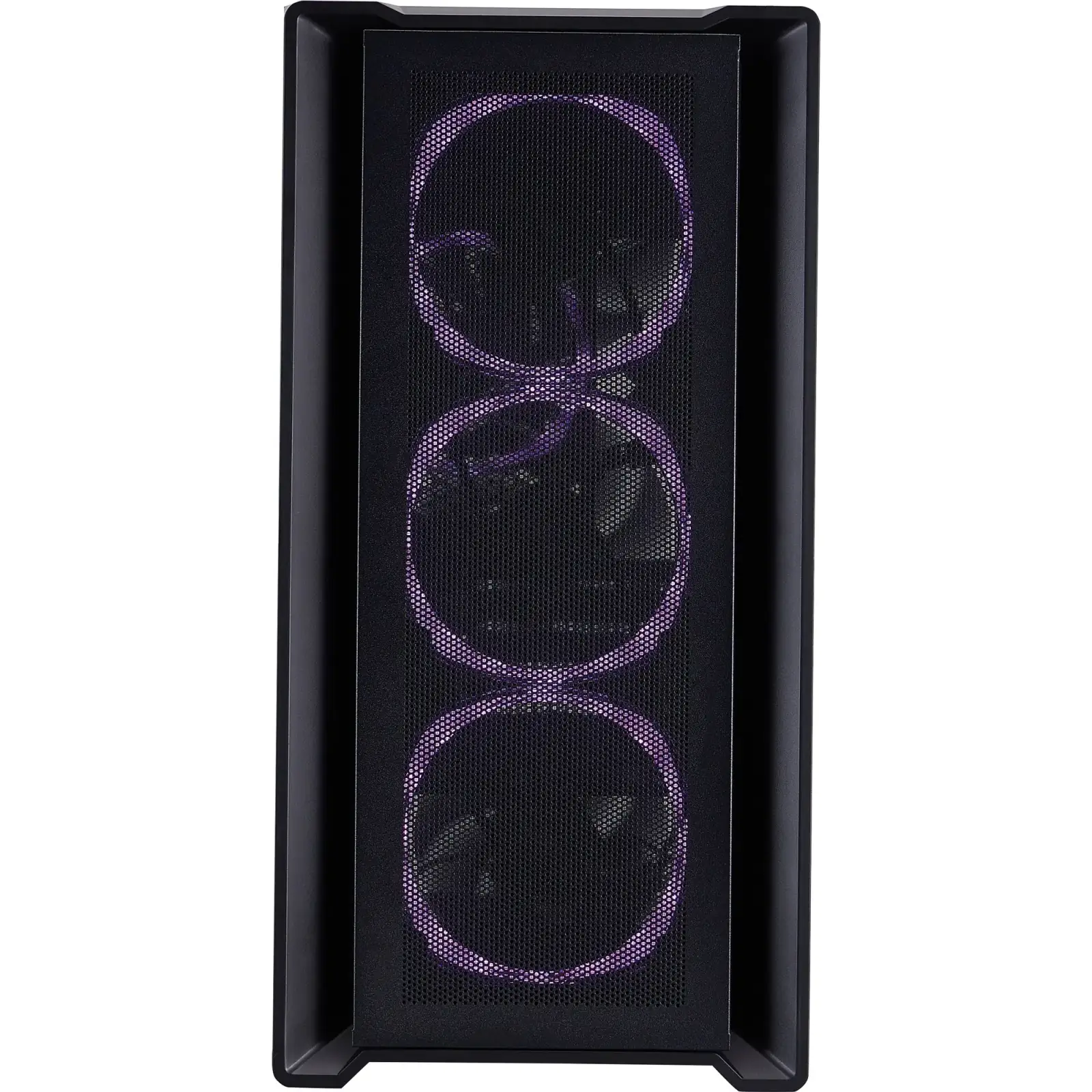 Корпус 1stPlayer T4-BK-4FS7 Black UA