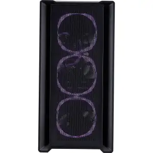 Корпус 1stPlayer T4-BK-4FS7 Black UA