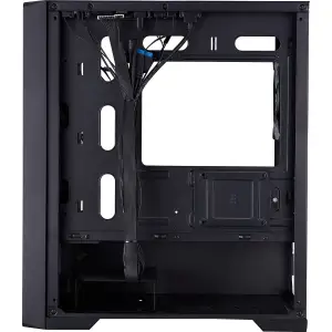 Корпус 1stPlayer T4-BK-4FS7 Black UA