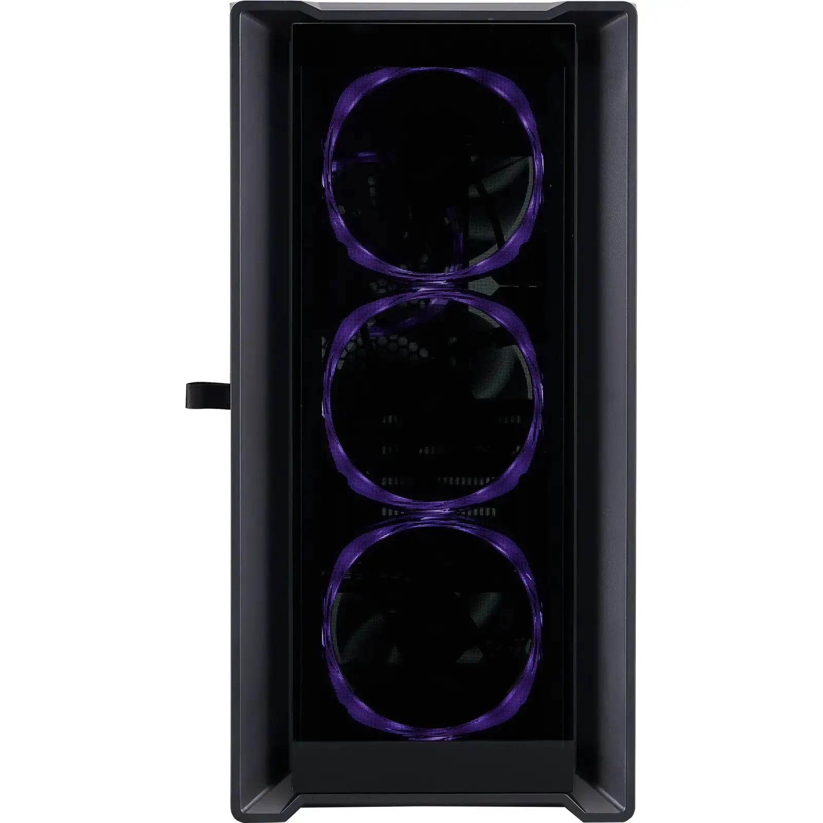 Корпус 1stPlayer T4-G-BK-4FS7 Black UA