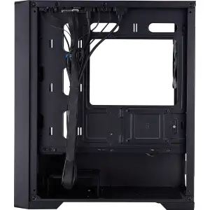 Корпус 1stPlayer T4-G-BK-4FS7 Black UA