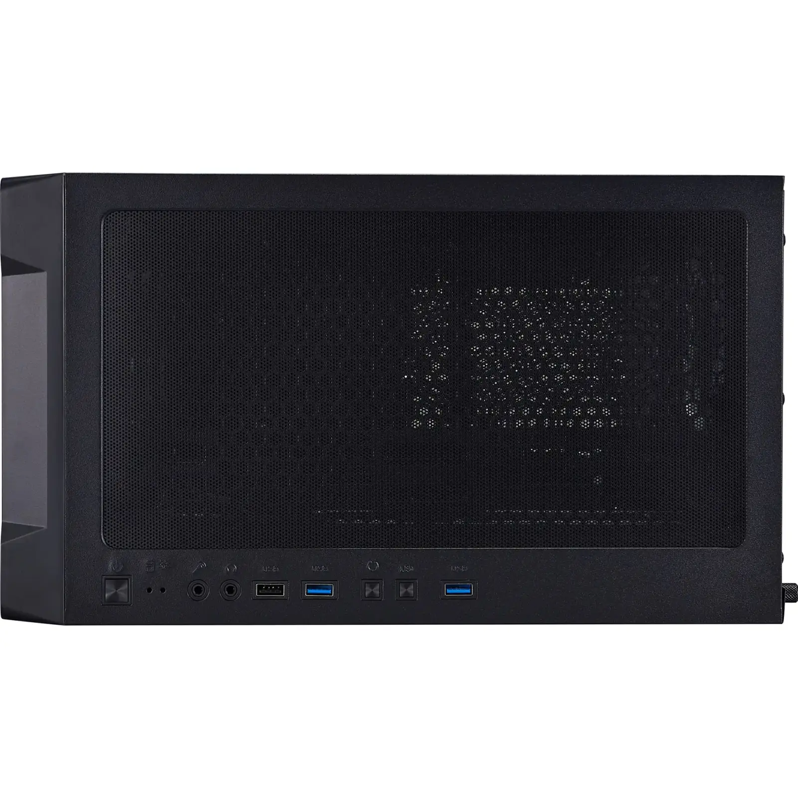 Корпус 1stPlayer T4-G-BK-4FS7 Black UA