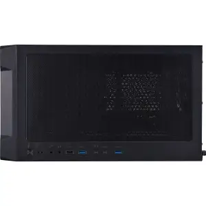 Корпус 1stPlayer T4-G-BK-4FS7 Black UA