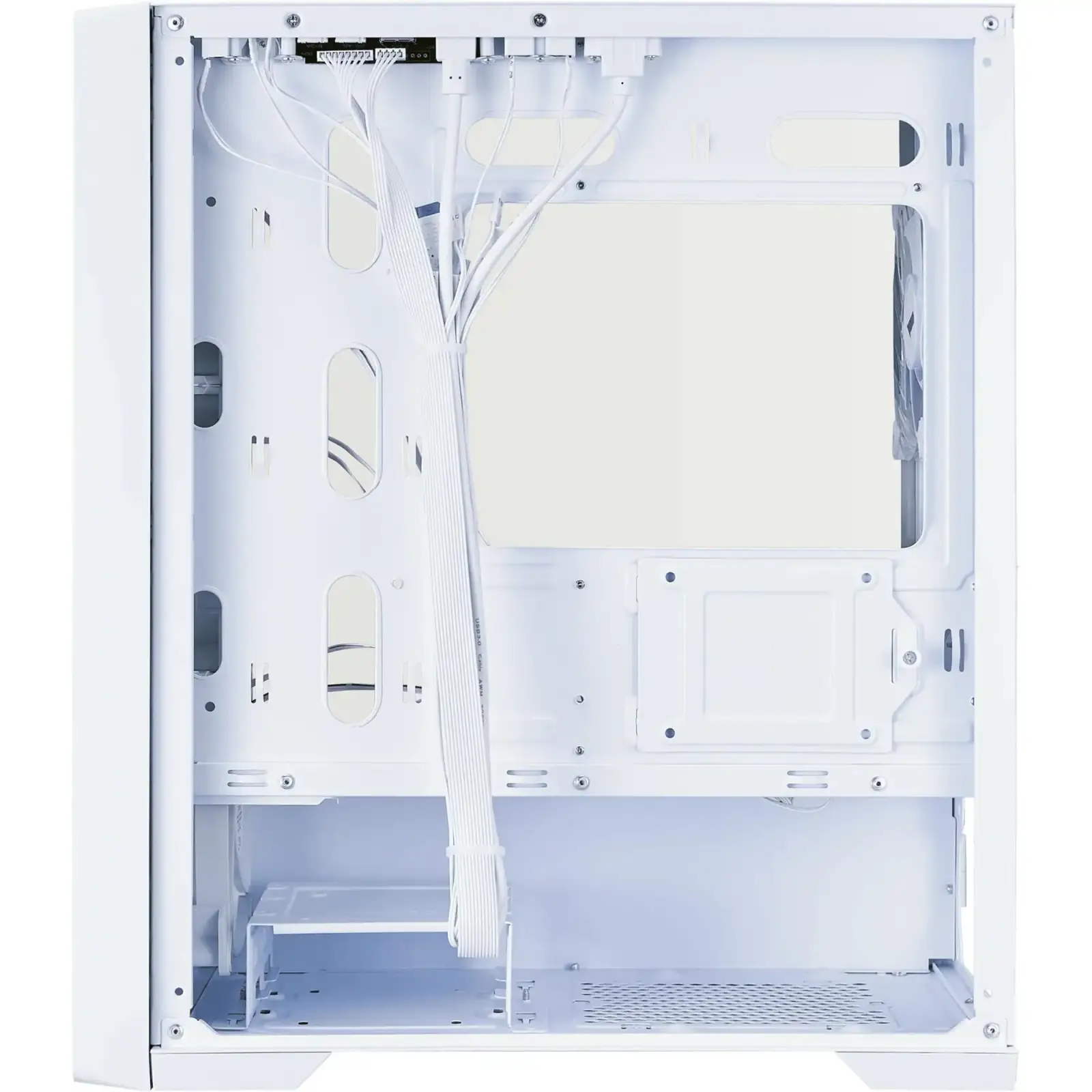 Корпус 1stPlayer T4-G-WH-4FS7-W White UA