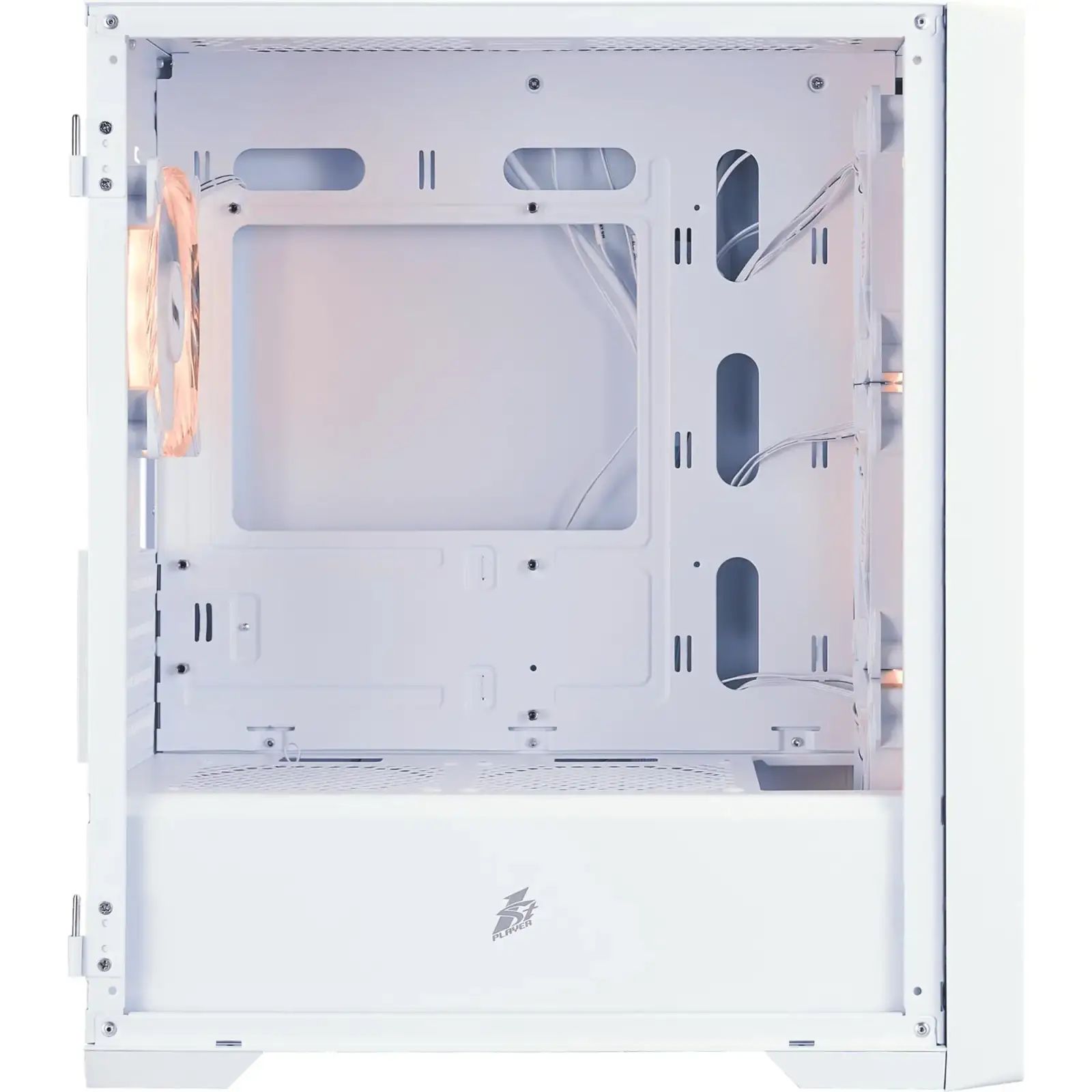 Корпус 1stPlayer T4-G-WH-4FS7-W White UA