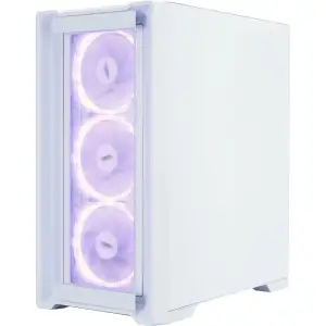 Корпус 1stPlayer T4-G-WH-4FS7-W White UA