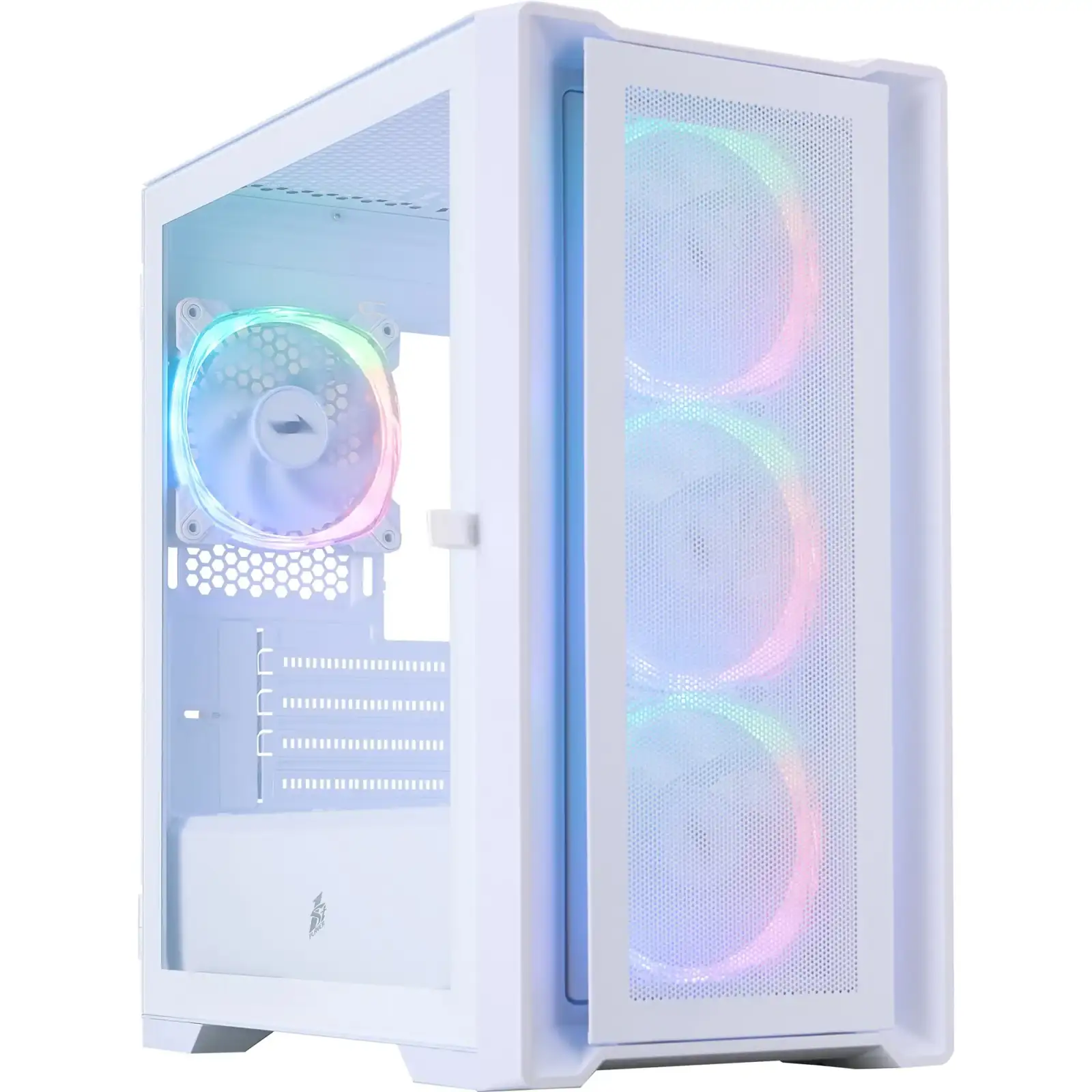 Корпус 1stPlayer T4-WH-4FS7-W White UA