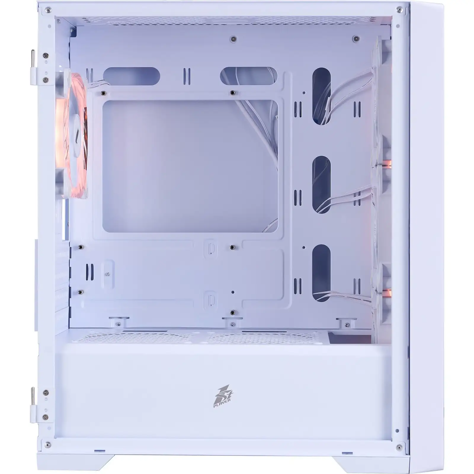 Корпус 1stPlayer T4-WH-4FS7-W White UA