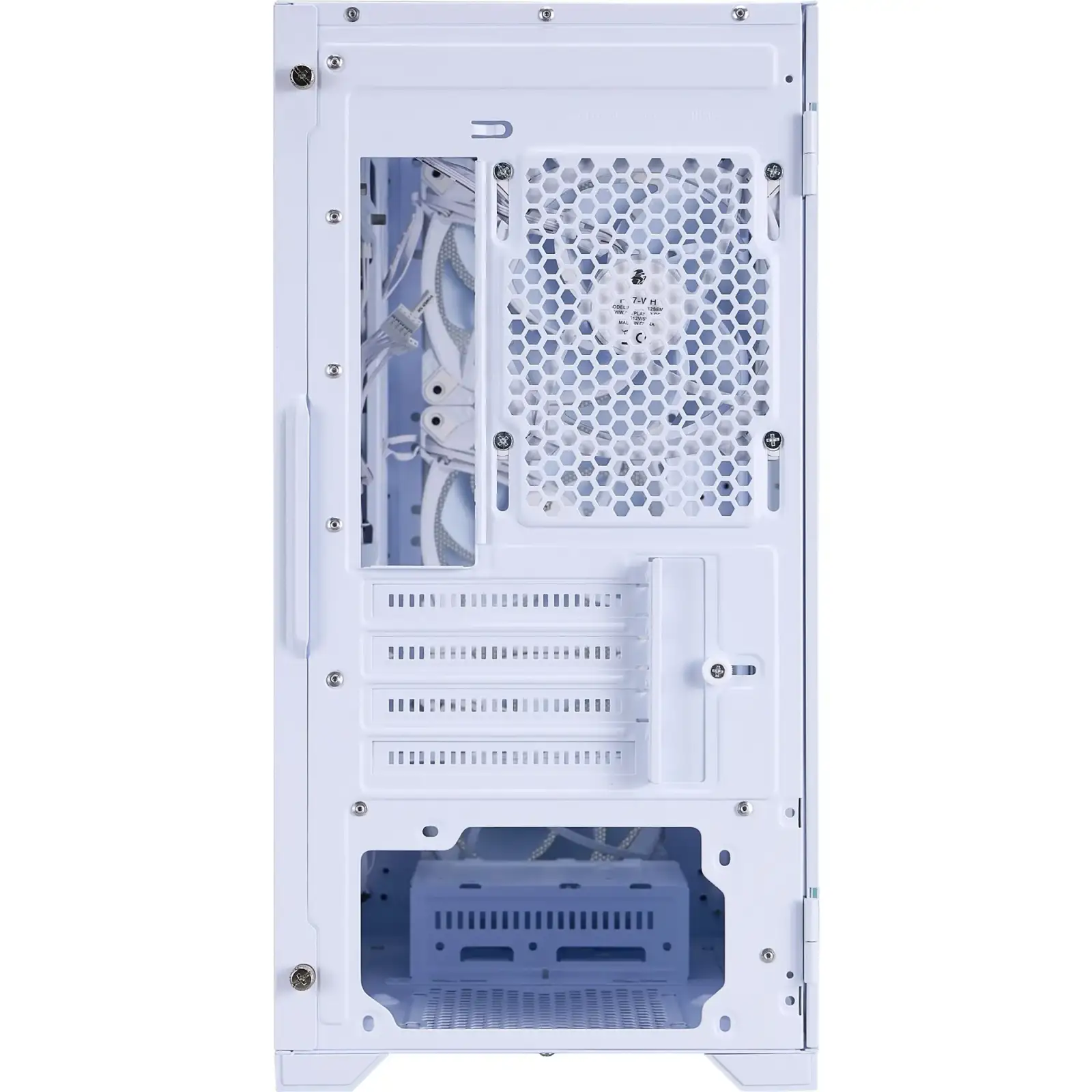 Корпус 1stPlayer T4-WH-4FS7-W White UA