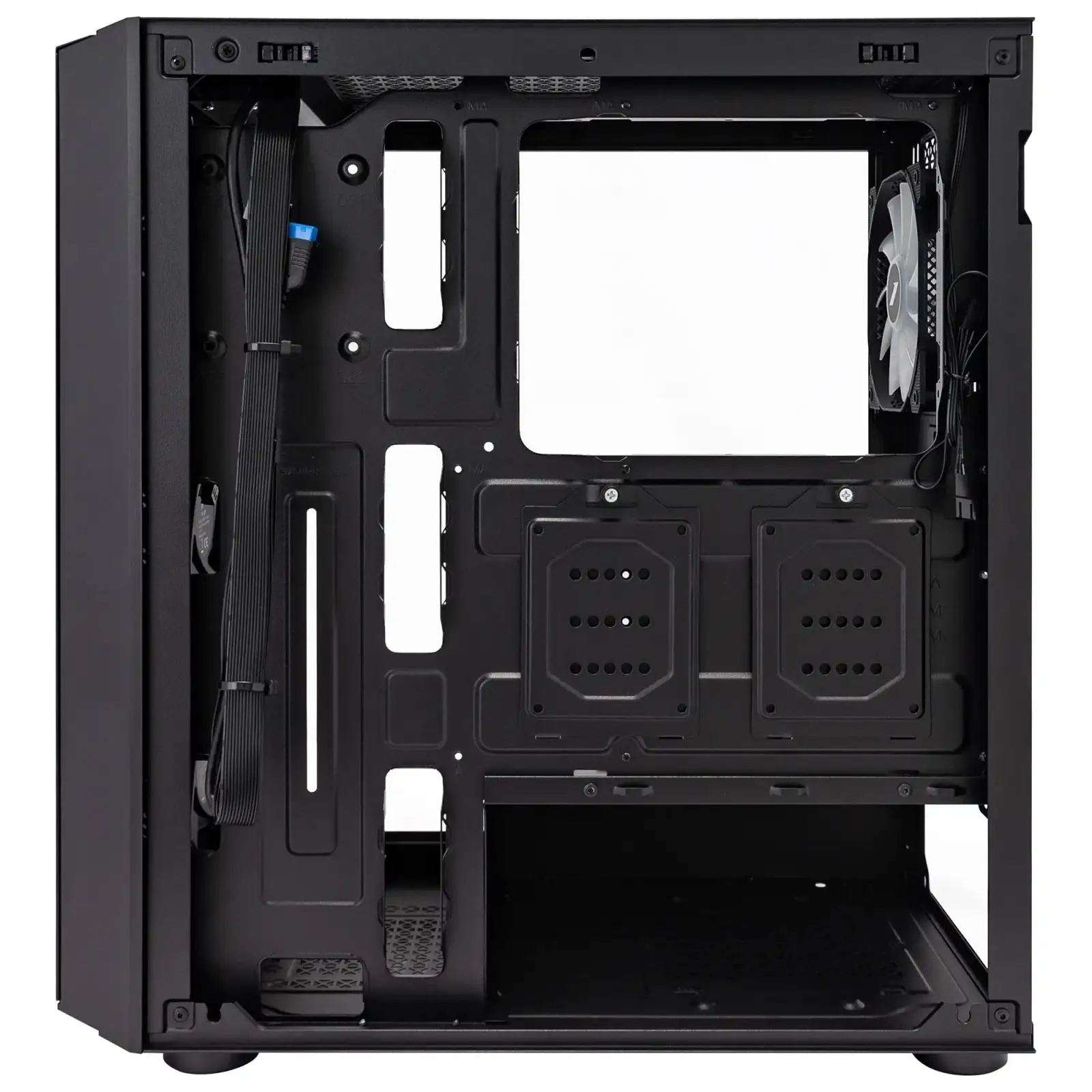 Корпус 1stPlayer T7-P-BK-4F1 Black 750W (T7-P-BK-4F1-PS-750FK-EU) UA
