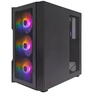 Корпус 1stPlayer T7-P-BK-4F1 Black 750W (T7-P-BK-4F1-PS-750FK-EU) UA