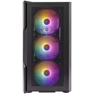 Корпус 1stPlayer T7-P-BK-4F1 Black 750W (T7-P-BK-4F1-PS-750FK-EU) UA