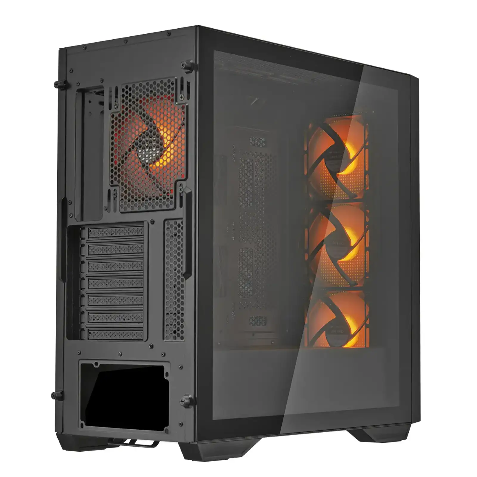 Корпус Cougar Uniface RGB Black без БП UA