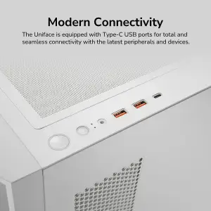 Корпус Cougar Uniface White без БЖ UA