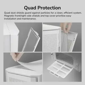 Корпус Cougar Uniface White без БЖ UA