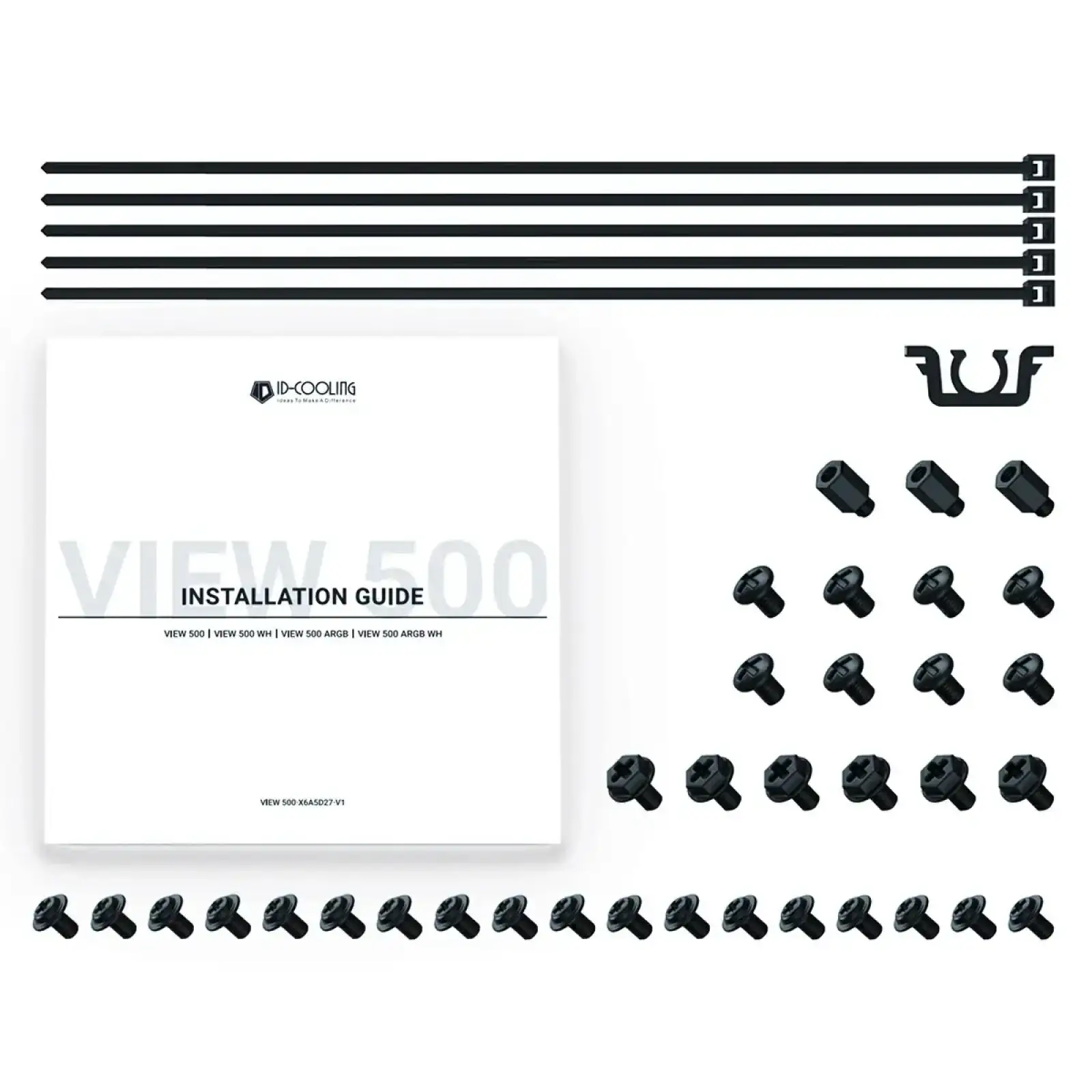 Корпус ID-Cooling View 500 ARGB Black UA