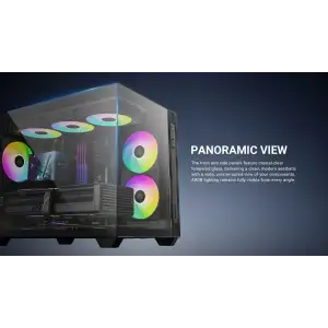 Корпус ID-Cooling View 500 ARGB Black UA