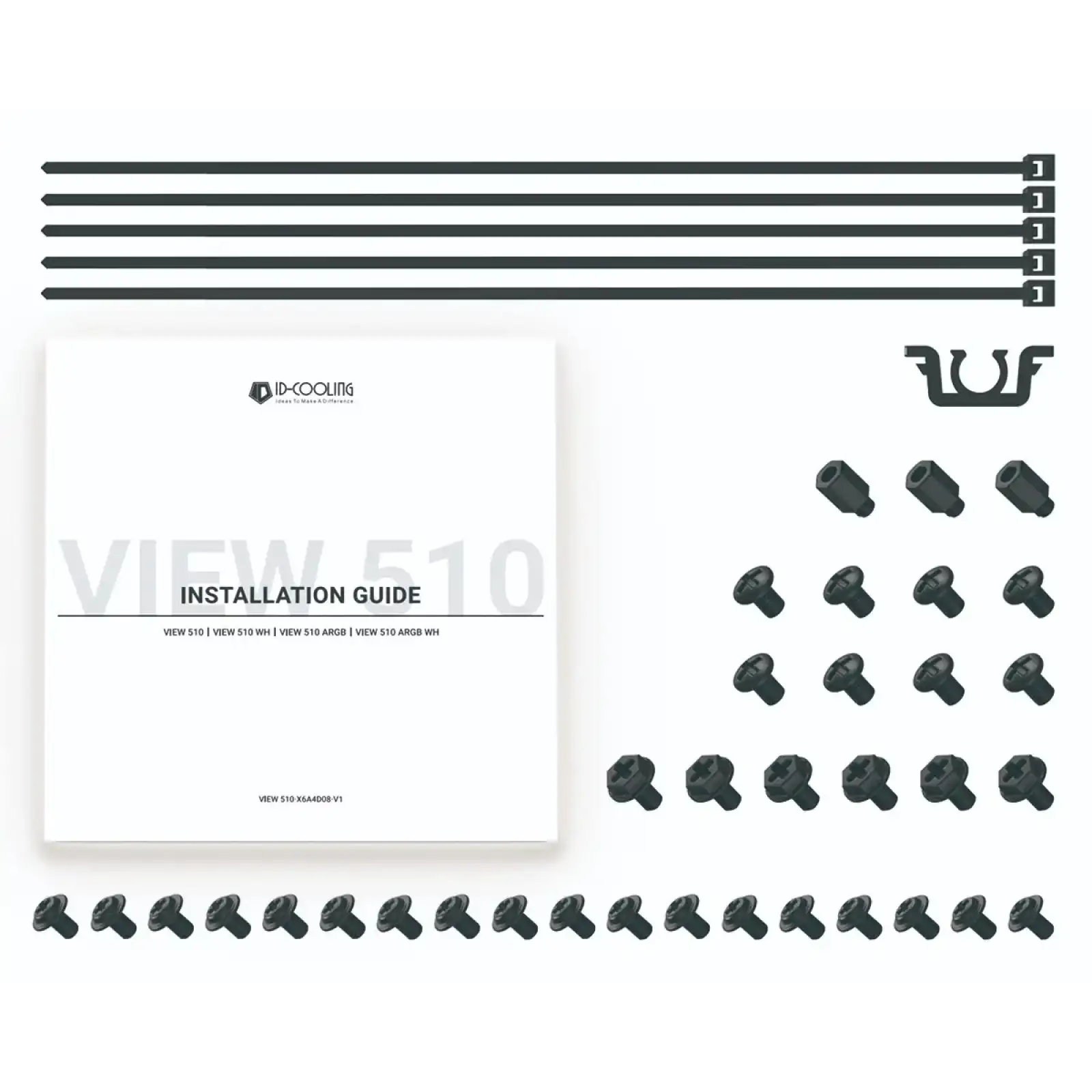 Корпус ID-Cooling View 510 ARGB Black UA