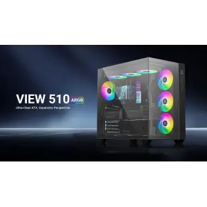 Корпус ID-Cooling View 510 ARGB Black UA