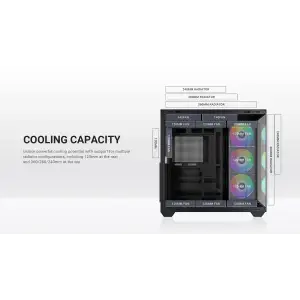 Корпус ID-Cooling View 510 ARGB Black UA