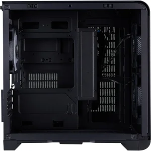 Корпус 1stPlayer VT5-BK-3F7 Black UA