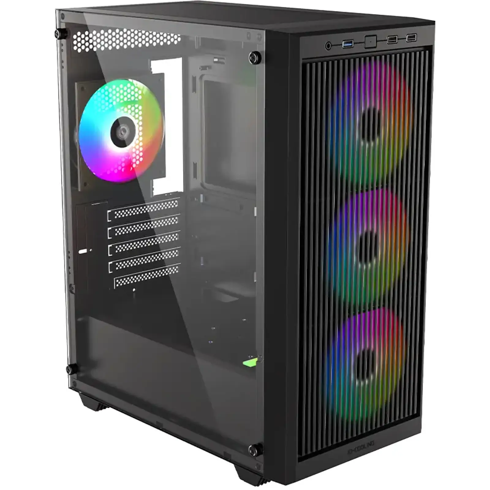 Корпус ID-Cooling Ware 300 ARGB Black UA