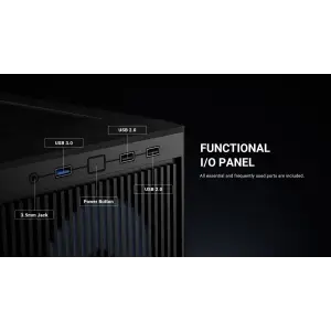 Корпус ID-Cooling Ware 300 ARGB Black UA