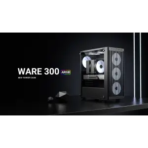 Корпус ID-Cooling Ware 300 ARGB Black UA