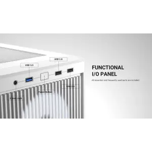 Корпус ID-Cooling Ware 300 ARGB White UA