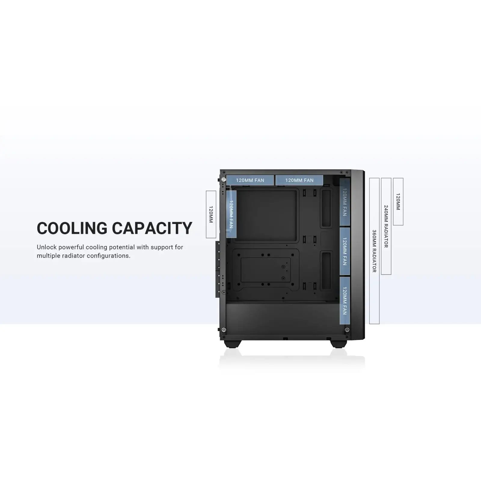 Корпус ID-Cooling Ware 310 ARGB Black UA