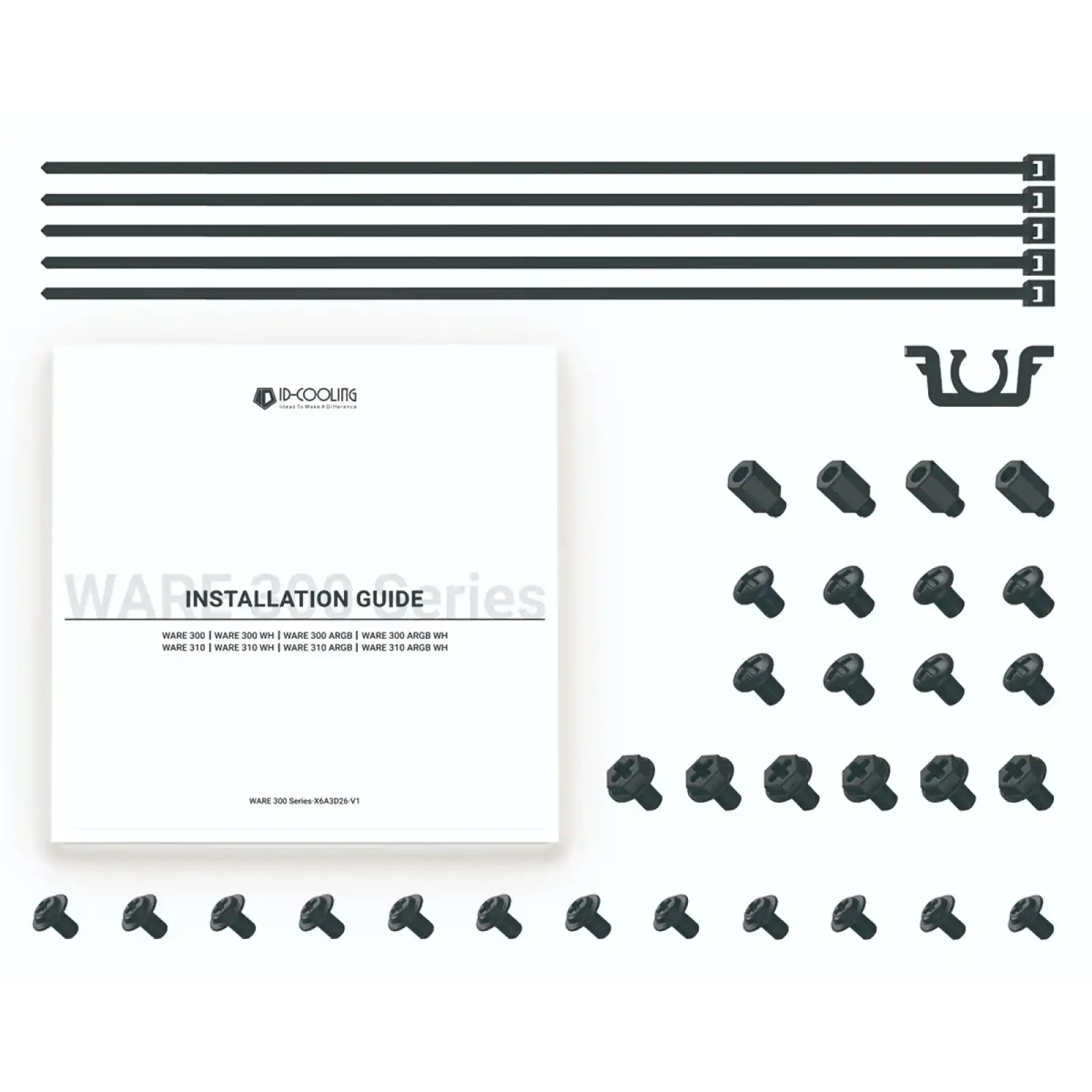 Корпус ID-Cooling Ware 310 ARGB Black UA