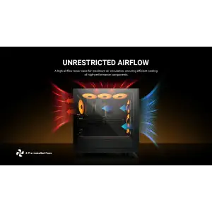 Корпус ID-Cooling Ware 510 ARGB Black UA