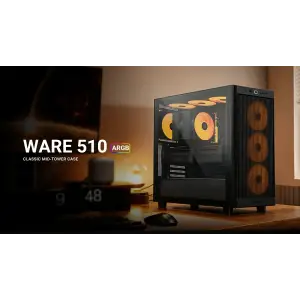 Корпус ID-Cooling Ware 510 ARGB Black UA