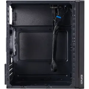 Корпус 1stPlayer WD1-BK-3F1 Black UA