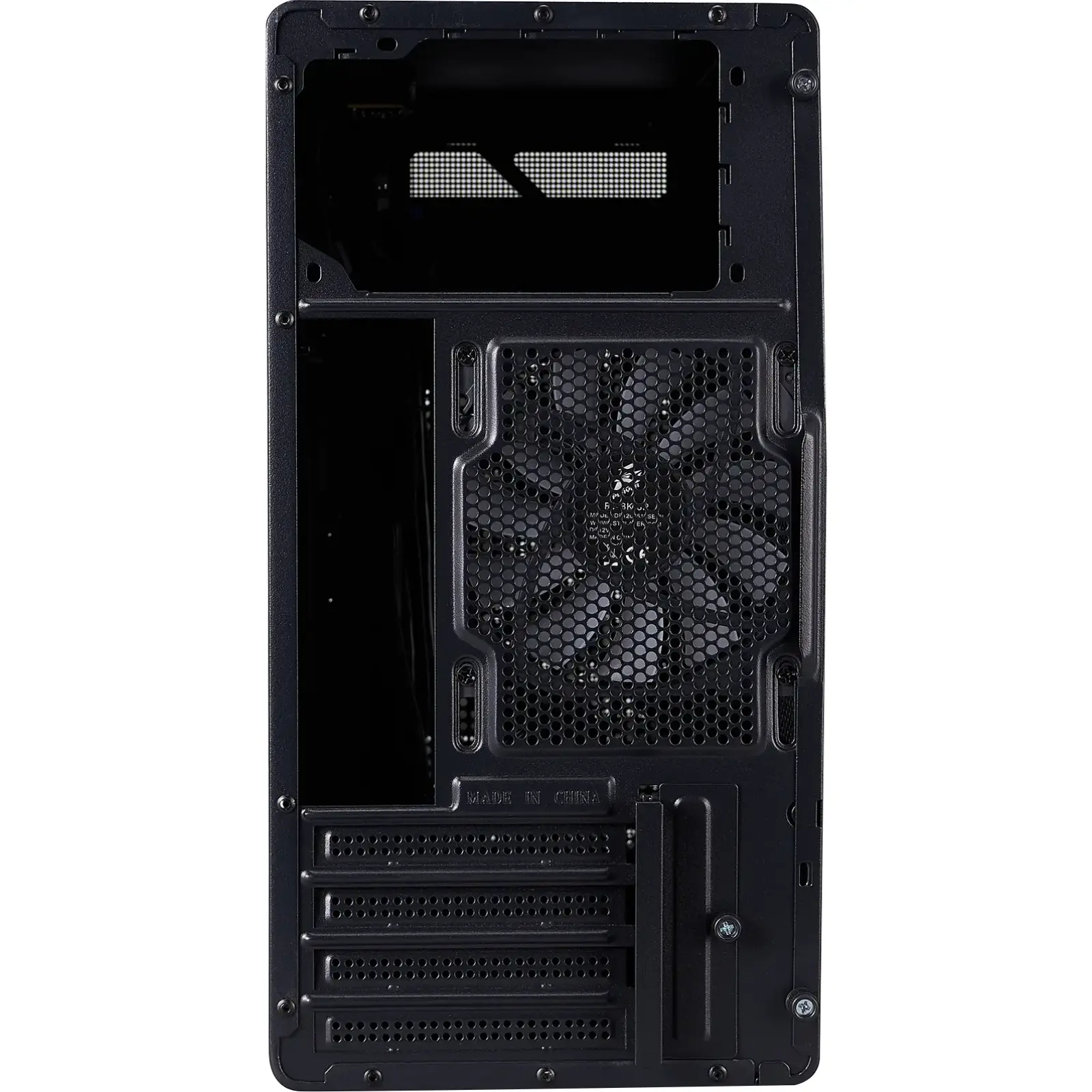 Корпус 1stPlayer WD1-BK-3F1 Black UA