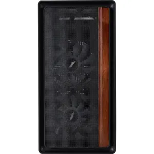 Корпус 1stPlayer WD1-BK-3F1 Black UA