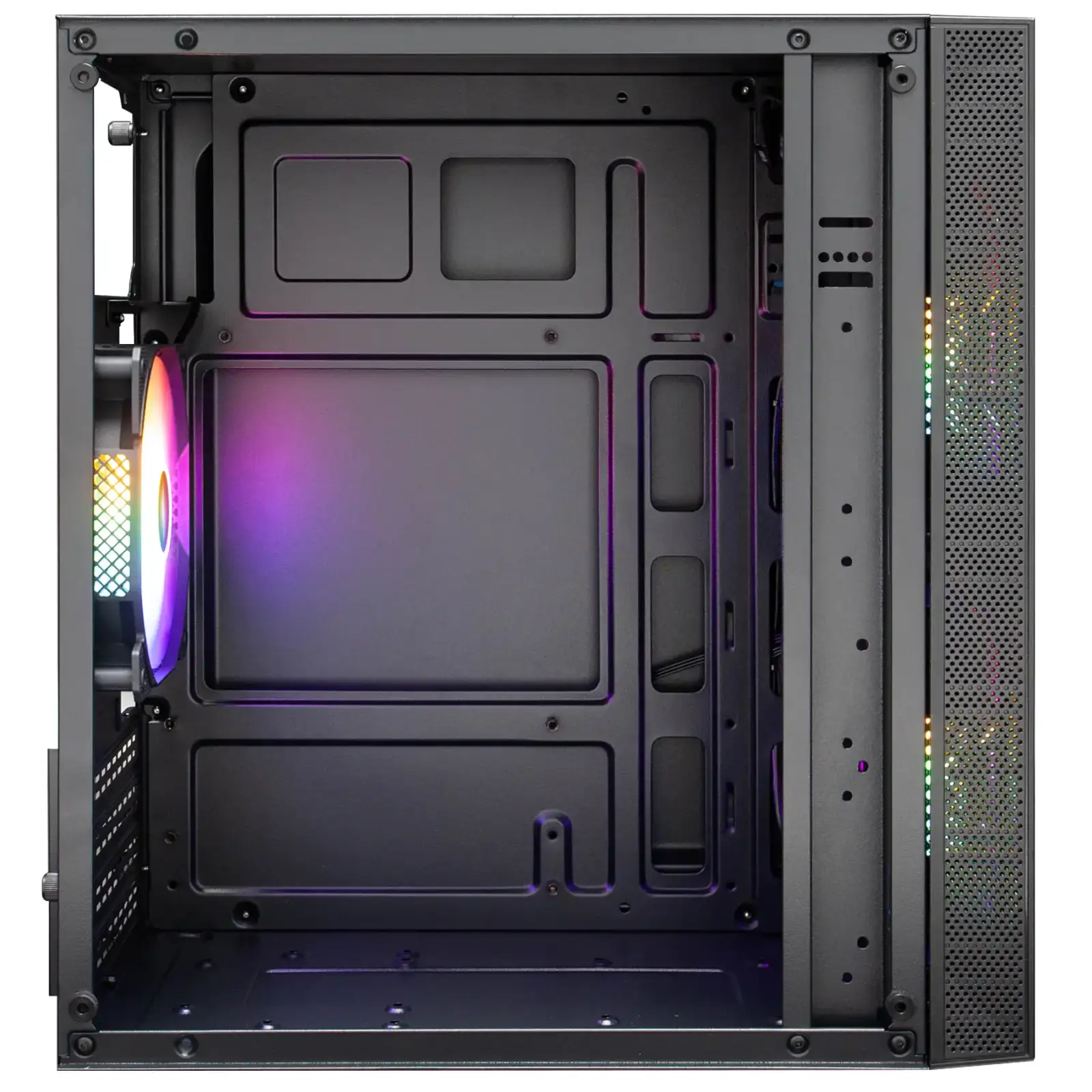 Корпус 1stPlayer X1-3F1 Black 600W UA