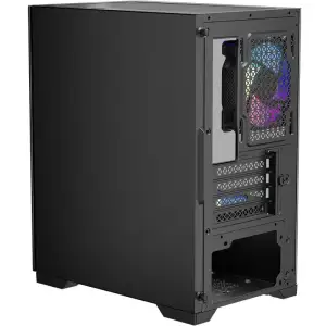 Корпус 1stPlayer X2-M-BK-4F1-PS-600FK-EU Black 600W UA