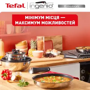 Набор посуды Tefal Ingenio Emotion 8 предметов (L8979804) UA