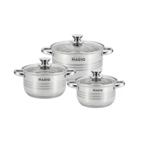 Набор посуды Magio 6 предметов (MG-1200) UA